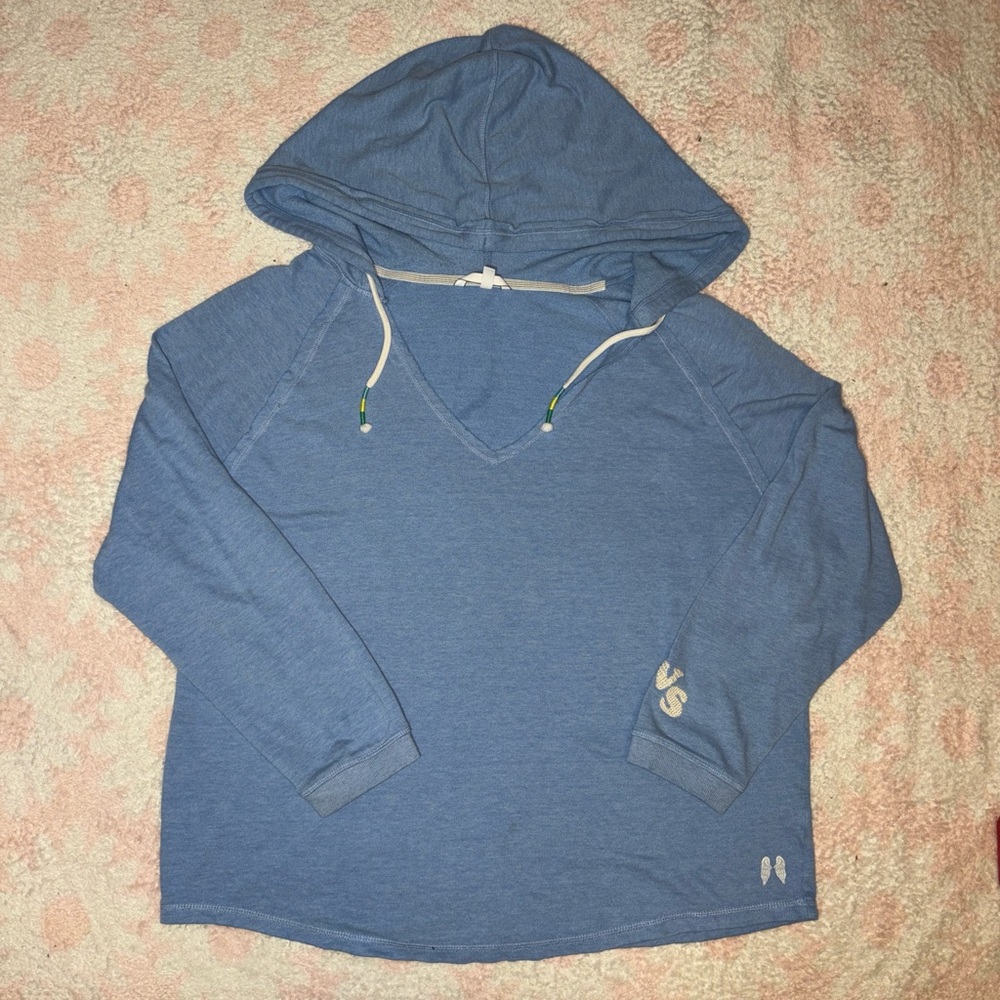 Victoria's Secret Light Blue hooded sweater